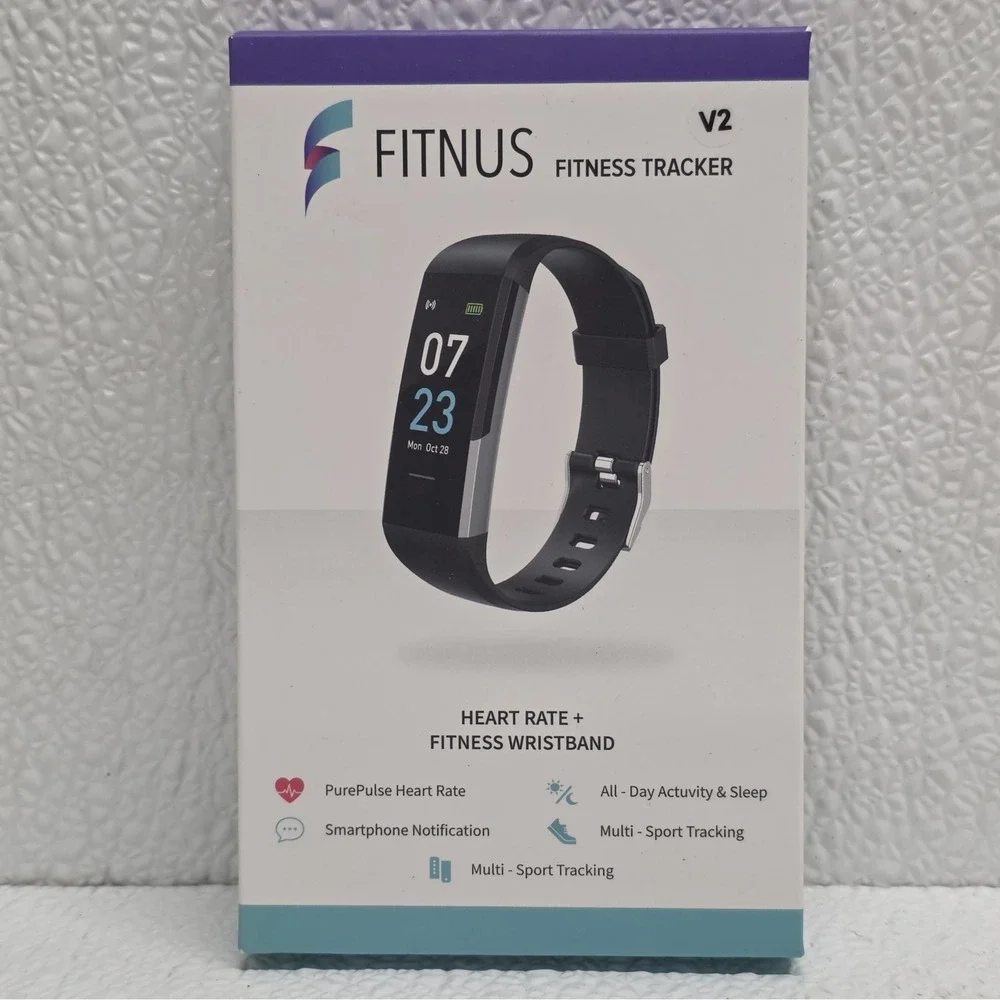 FITNUS Smart Watch Fitness Tracker V2 - New In Box